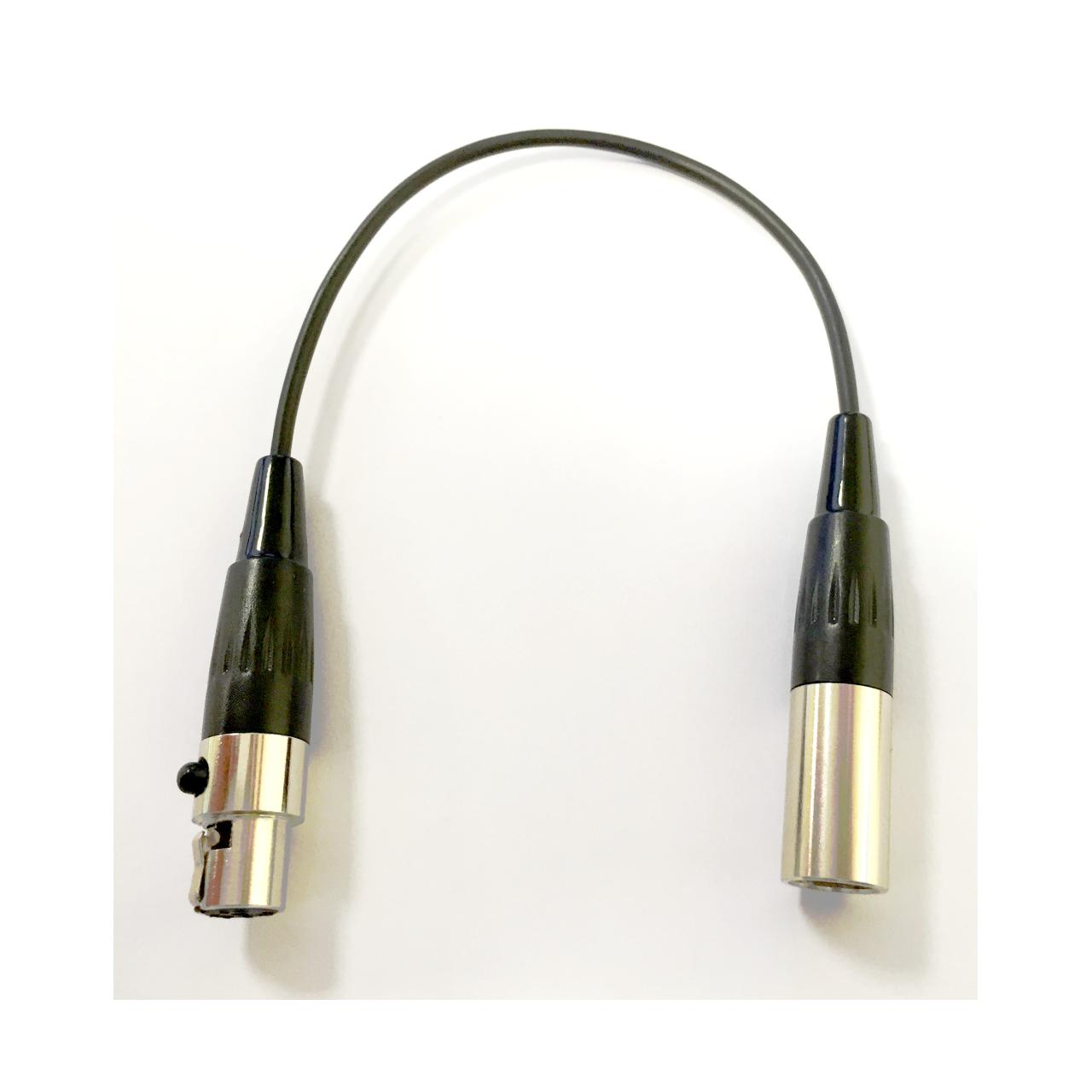CABLE PRODIPE ADAPTADOR MINI XLR PARA MICRÓFONOS ADTA4F