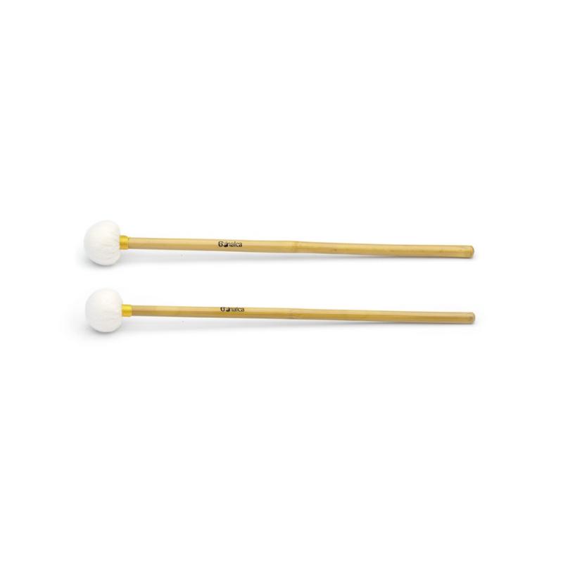 Mazas Timbales Amarilla Blanda Ref. 6011 Bambu